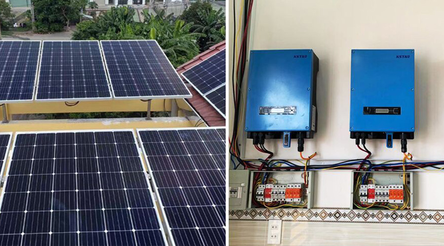Solution photovoltaïque résidentielle au Vietnam